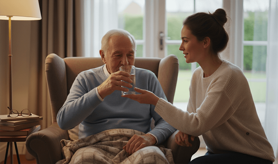 Jaka woda dla seniora - pić wodę mineralną czy inną?